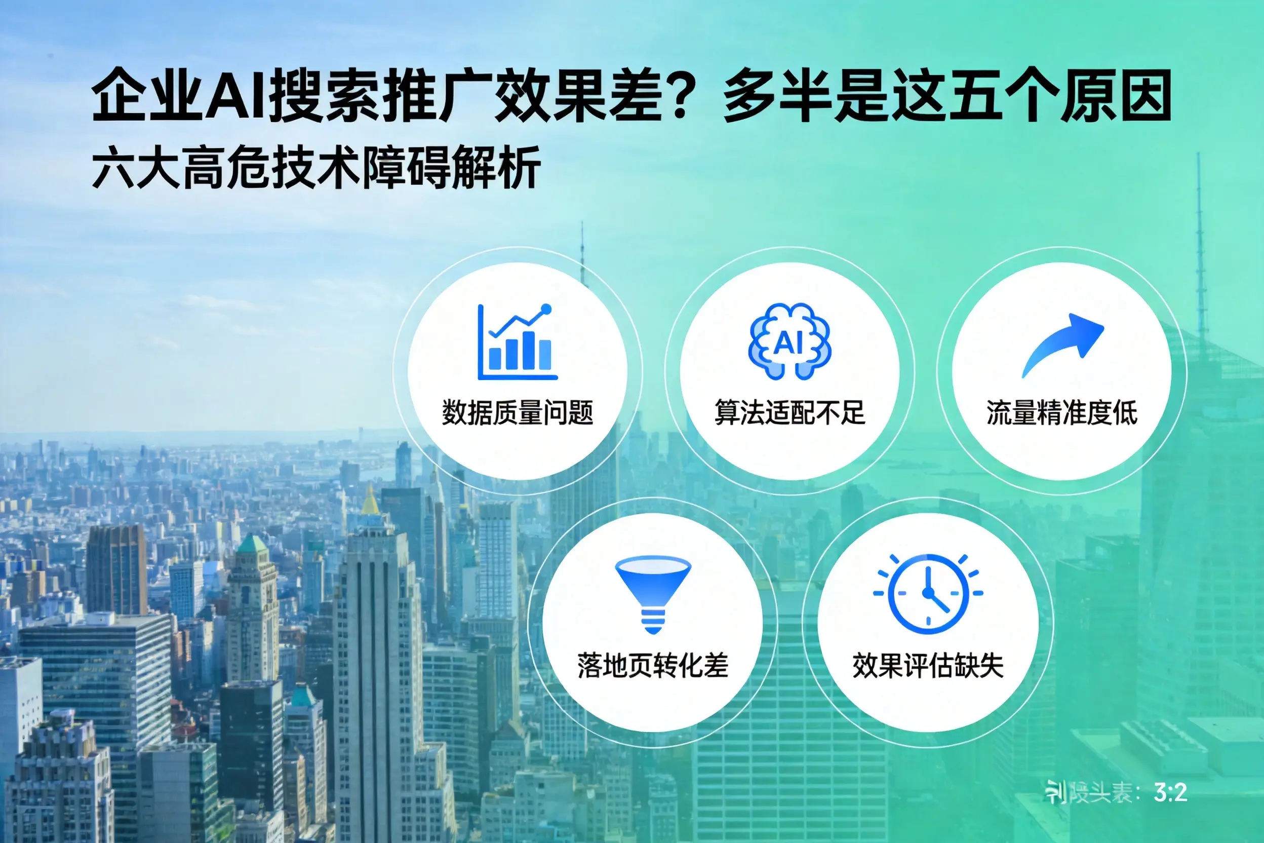 称多企业AI搜索推广效果差？多半是这五个原因